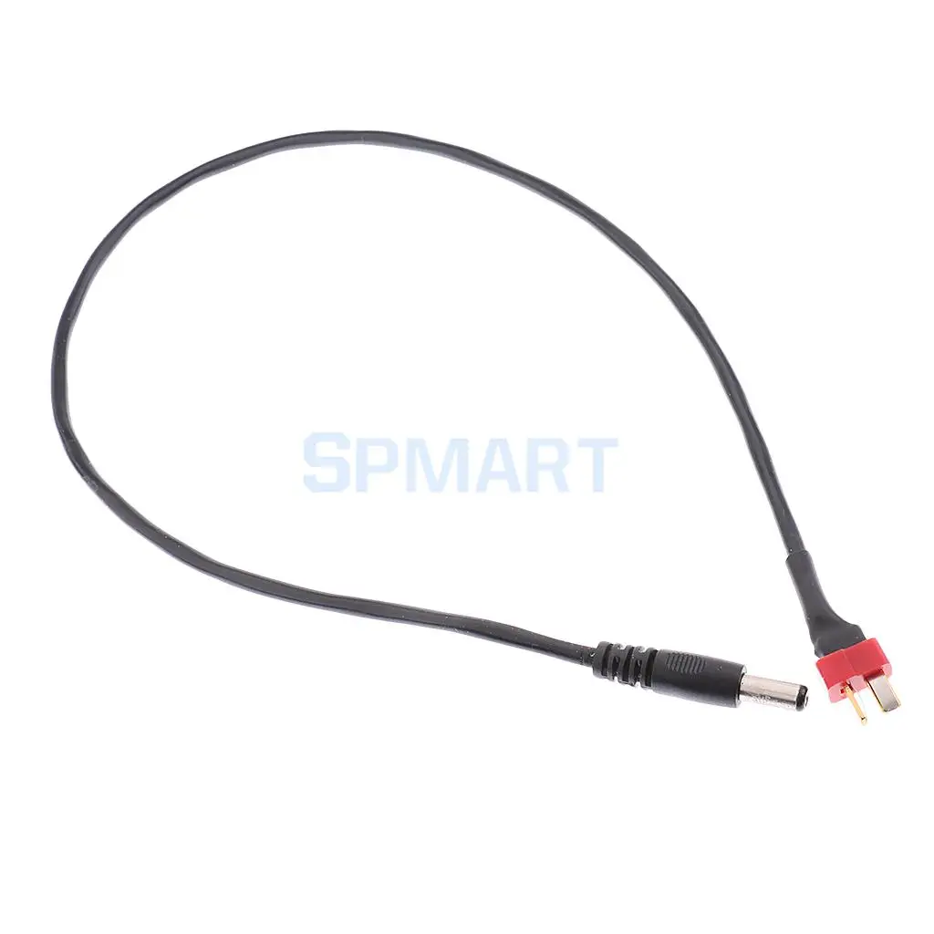 Male T Plug to Male DC 5.5mm X 2.5mm DC5525 Power Cable for TS100 Electronic Soldering Iron
