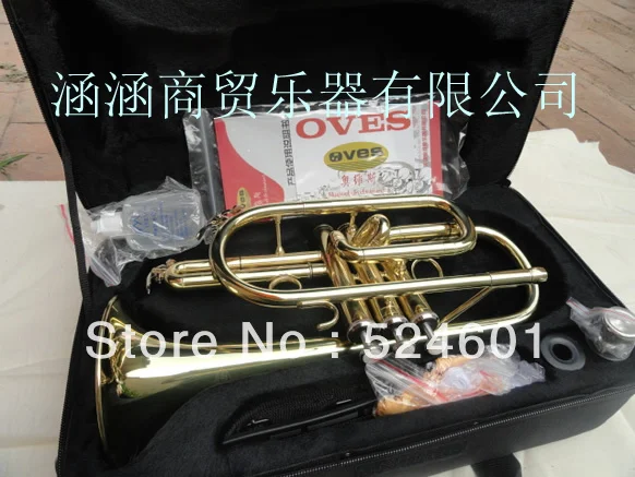 

Wholesale manufacturer of musical instrument selling students B the cornet trumpet instrument surface gold