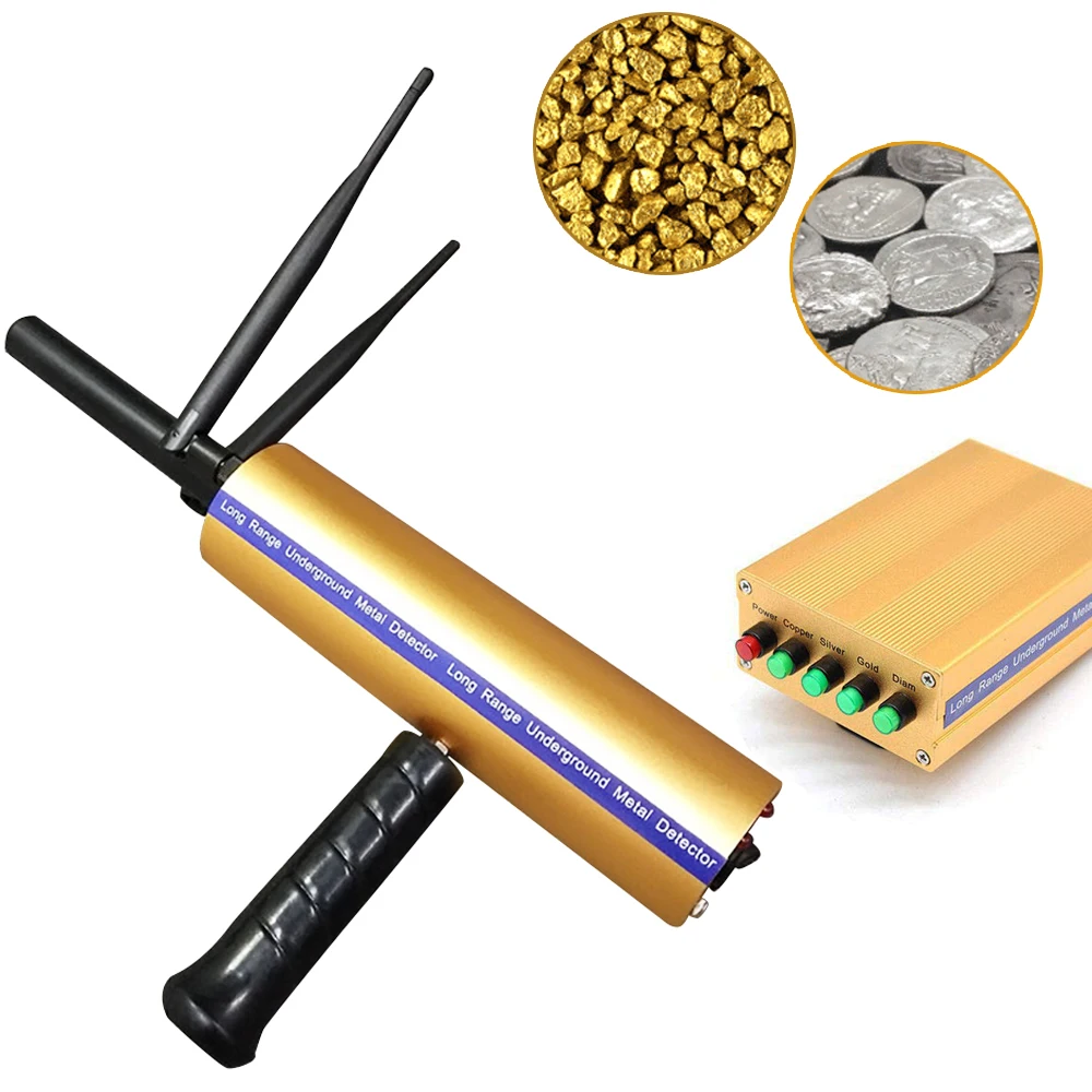 Long Range Copper Underground Aks 3d Metal Detector Diamond Gold Silver