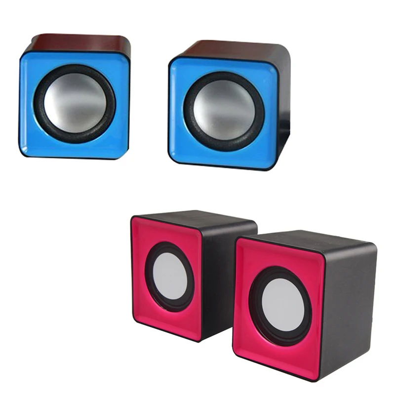 

Portable Mini USB Wired Speaker Music Player Amplifier Loudspeaker Stereo Sound Box for Computer Desktop PC Laptop Notebook