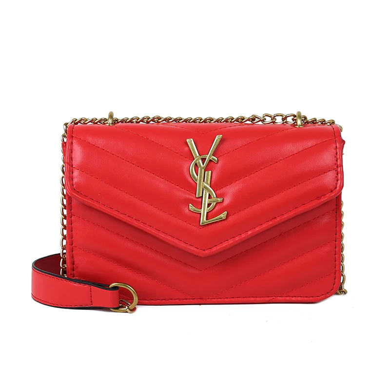 2019 Luxury Handbags Women Bags Designer Crossbody Bags for Women Clutch Leather Bag Shoulder Bags Chains Letter Fashion Flap