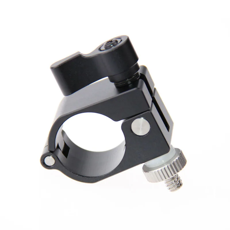 Single 25mm Rod Clamp Hole w 14-20 Screw for DJI Ronin-M Rod Clamp Rig Fr DSLR Camera Foto Studio Accessories C1258  (1)