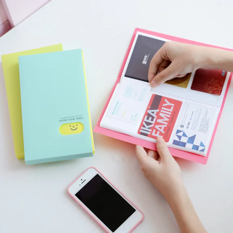 

New 120 Pockets Photo Album Card Photo Card Name Card ID Holder