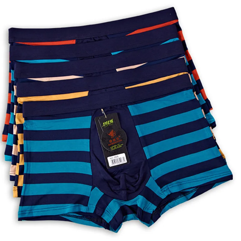 Men underwear boxers Cool Style Underwear bamboo fiber Men's Underwear
