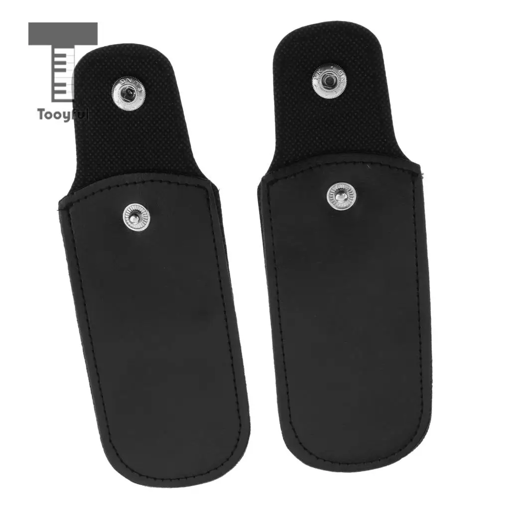 Tooyful 2 Pieces 10 Hole Harmonica Artificial Leather Cases for Harmonica Parts