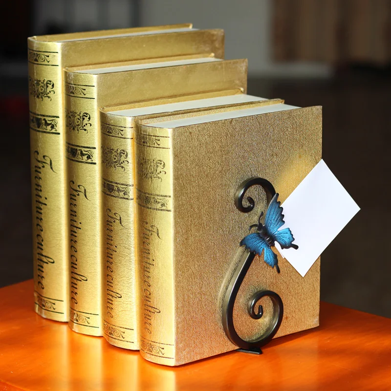 European books bookend desk Desktop file folder book bookends by