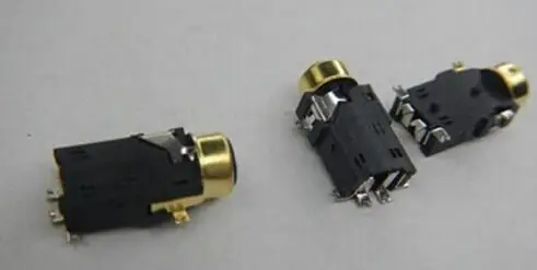 10 шт. 2 5 мм Женский аудио разъем 6 Pin SMT SMD Разъем для наушников PJ-226 | Обустройство