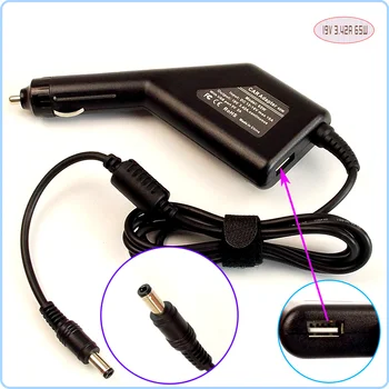 

Laptop Car DC Adapter Charger Power Supply + USB Port for ASUS R1 S1 S6 S9 V6 V68 W1 W3 W5 W6 W7 X5 Z33 Z35 Z61