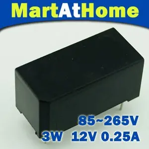 

50PCS 3W Switching Power Supply Module Converter AC-DC 85~265V 220V 110V 12V 250mA #BV096 @SD