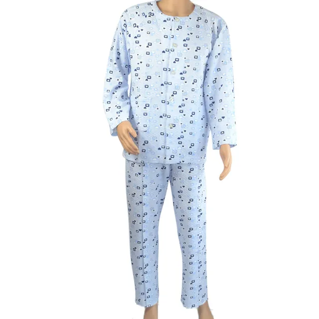 Patients Suit Comfort Cotton Blend Placket Medical Uniforms Unique