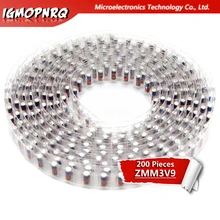 200 шт. ZMM 3V9 LL34 туннельный диод с поверхностным монтажом посылка 1/2W 0,5 w чип зенеровский диод