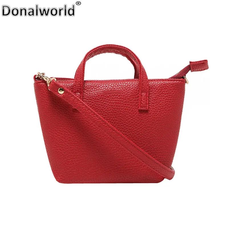 

Donalworld Women Shoulder Bag Female Crossbody Bag For Daily Shopping Handbags Dames PU Leather Messenger Bag Beach Handbag