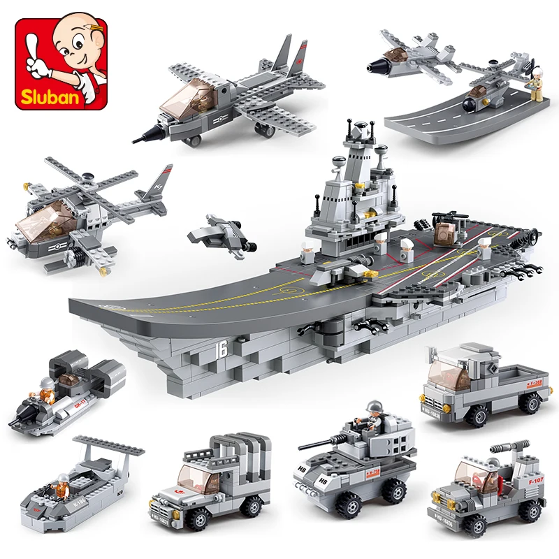 

9pcs/lot Military Star Wars Spaceship Building Blocks Sets Brick Boy Toys