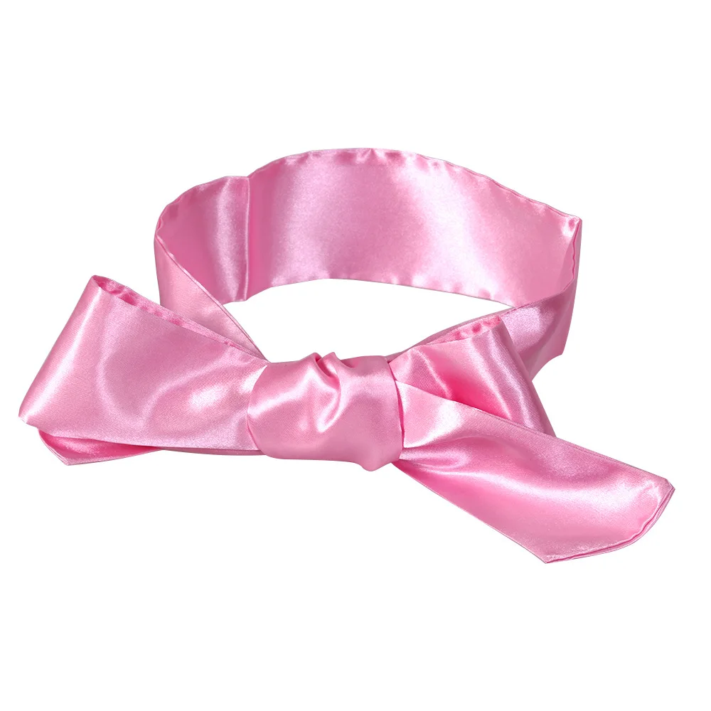 Soft Satin Blinder Eye Mask Flirt Blindfold Patch Cover Lingerie Sexy Band  Ties 