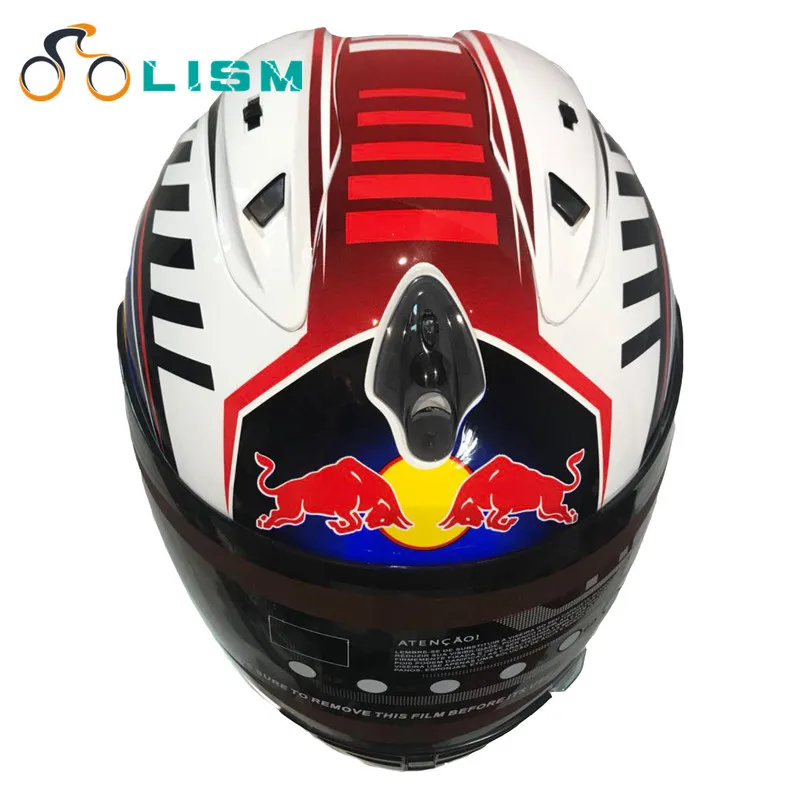 red bull street bike helmet