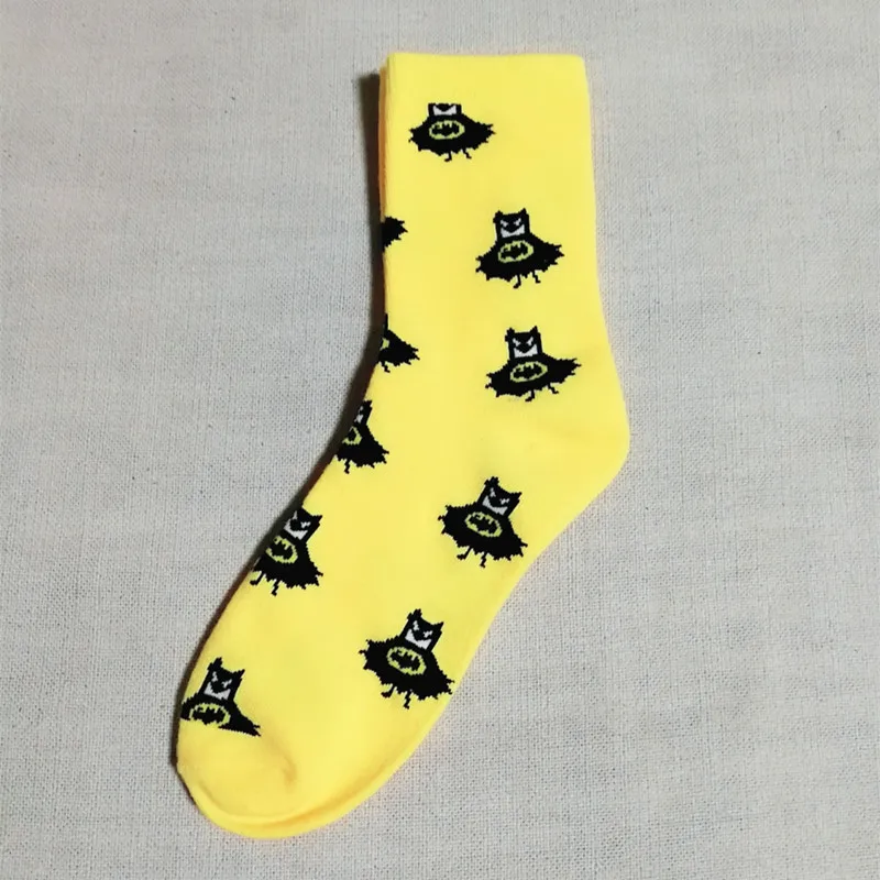 

Avengers Marvel Cartoon Socks Batman Cosplay Fashion Sock Novelty Funny Casual Men Sock Spring Autumn Socks Hot Cotton Women Sox