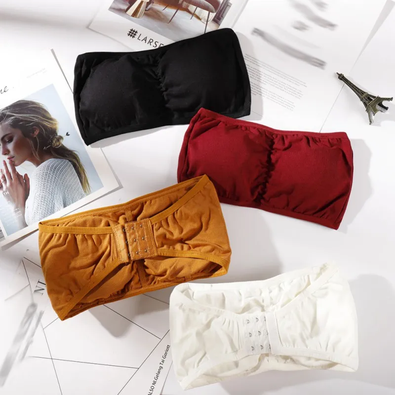 

Bandage Design Push Up Bra Women Sexy Seamless Bras Summer Beauty Back Cotton soft Bras Fashion Female Lingerie