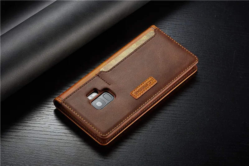 For Samsung Galaxy S9 Plus Case Flip Magnetic Phone Case On Funda Samsung S9 Case Leather Wallet Case For Galaxy S9 Plus Cover