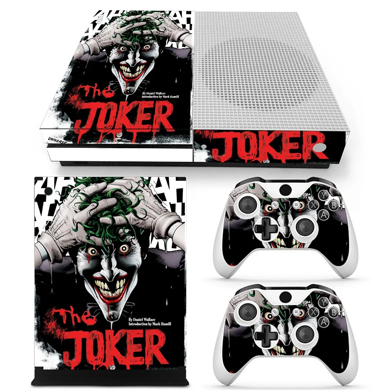 

The Joker Jack Napier Skin Sticker Cover Protector Vinyl Sticker For XBOX ONE Slim Console Kinect and 2 Controller Skin