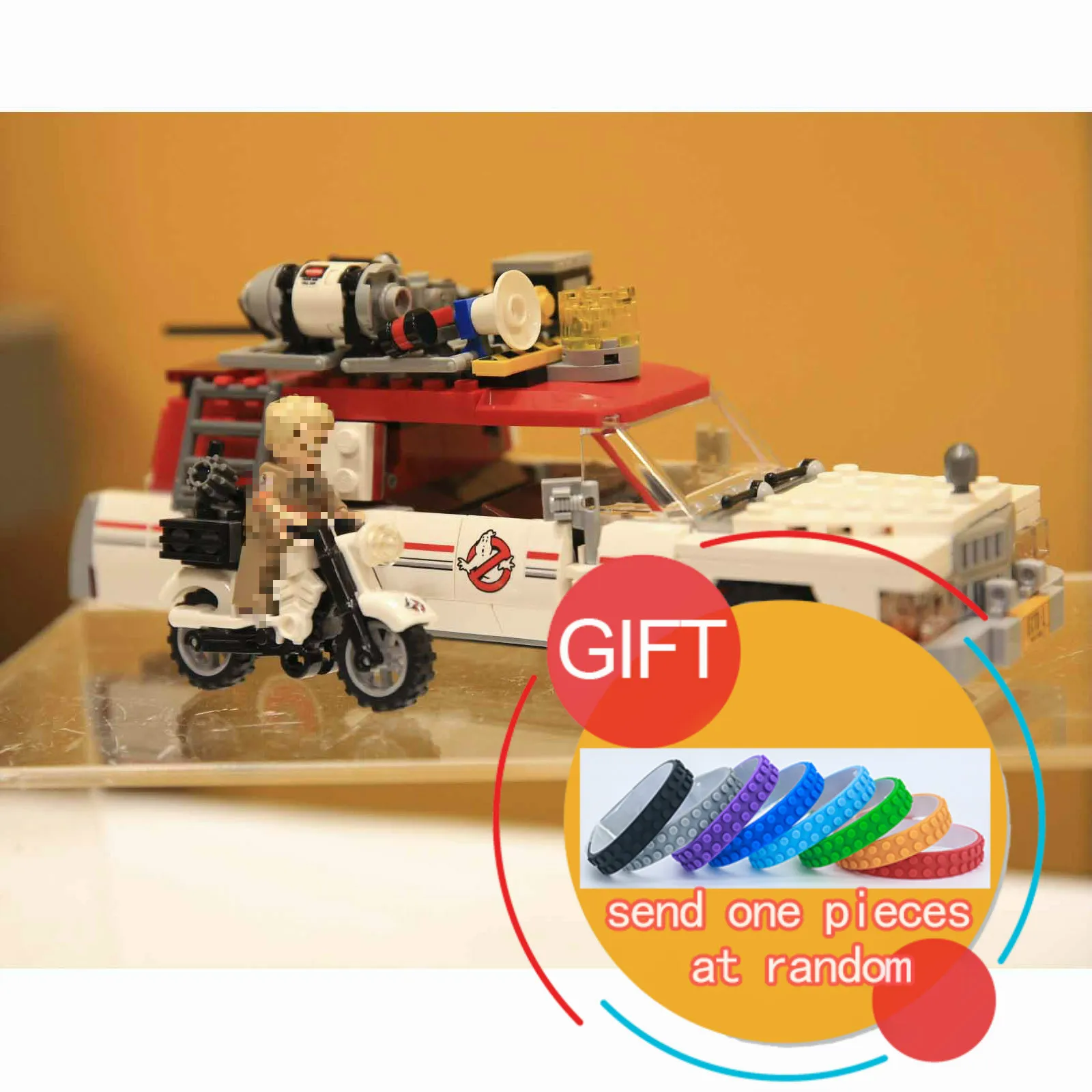 

16032 586Pcs Genuine Movie Series The Ghostbusters Ecto Set Children Educational Building 75828 Toys lepin