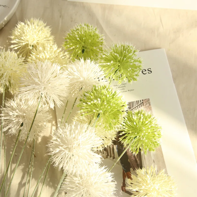 5 heads Artificial Dandelion Flower Branches For Diy Home Garden Decoration Photography Props Wedding 5 heads Artificial Dandelion Flower Branches For Diy Home Garden Decoration Photography Props Wedding