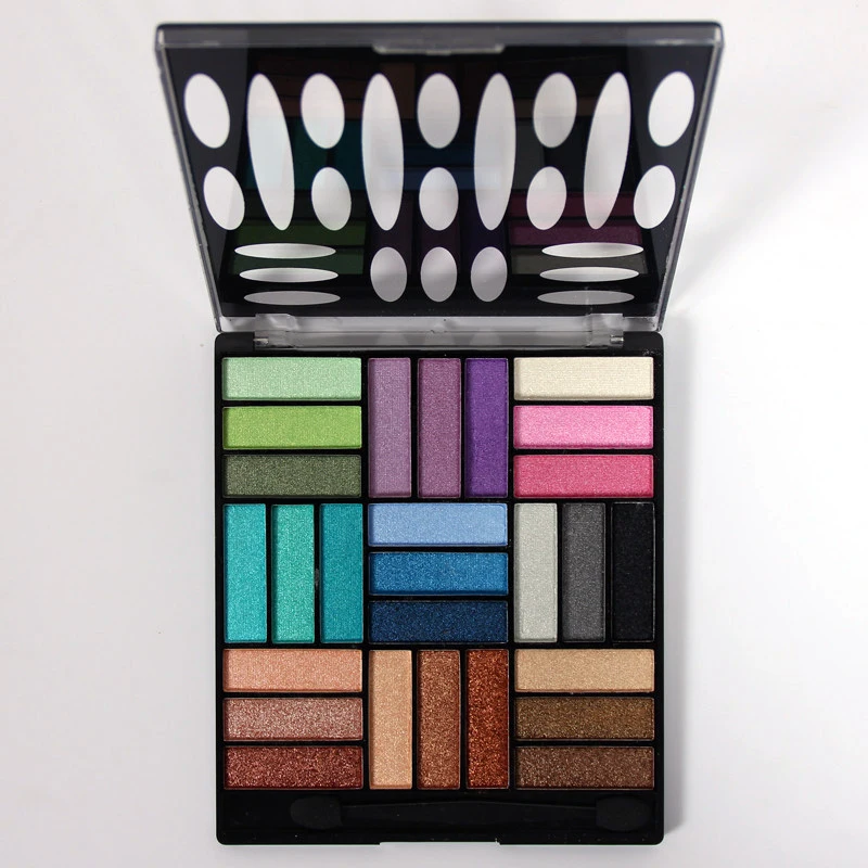 

LEARNEVER 26 Colors Eye Shadow Palette Beauty Makeup Eyeshadow Shimmer Waterproof Eye Shadow Palette Somoky Shimmer Eyeshadow