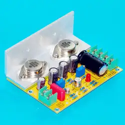 Бриз аудио 1969 класс A усилитель мощности 2N3055 золото герметичные транзисторы зеркало дизайн усилитель доска