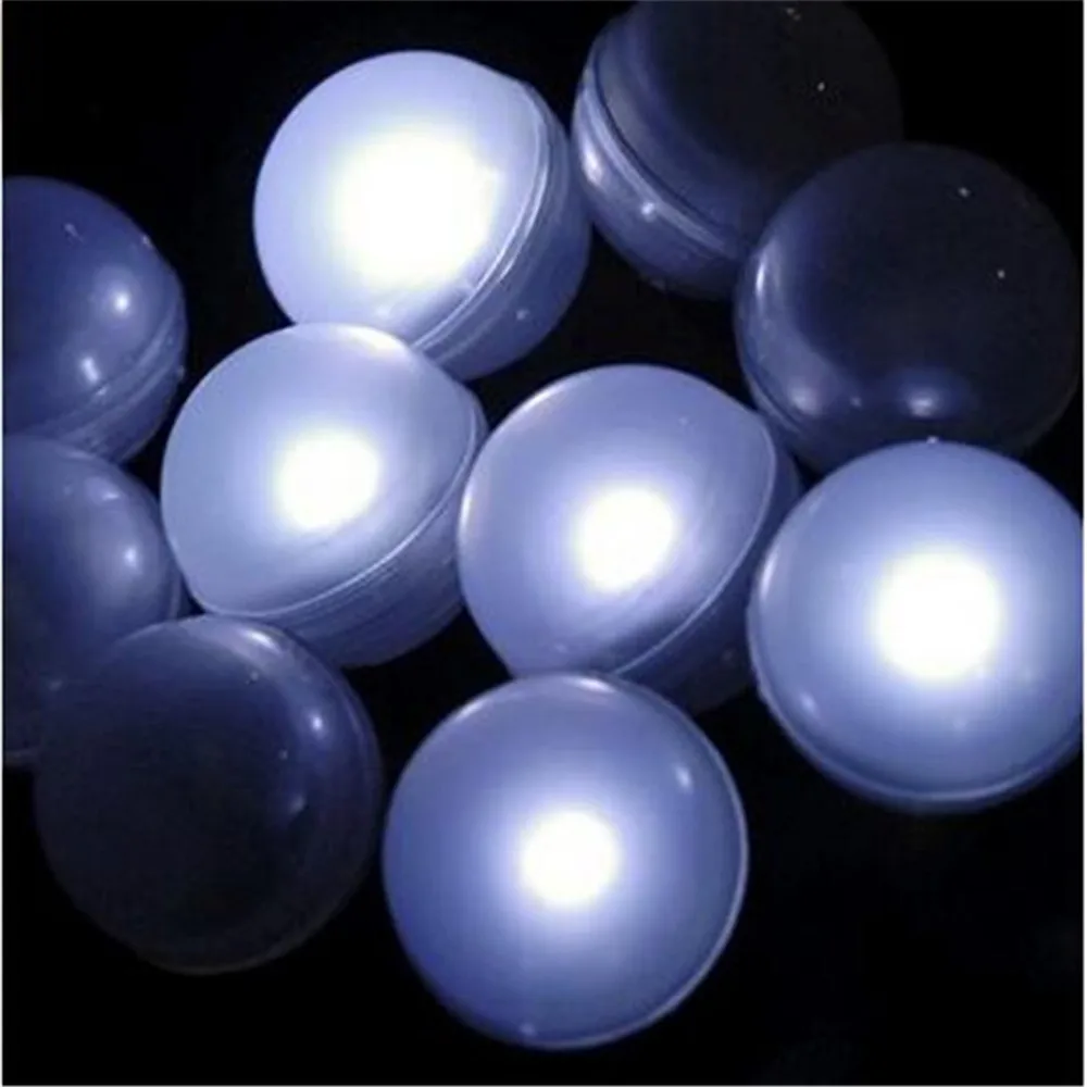 1200 шт/партия 12 цветов Kitosun Мини светодиодный светильники для свадебной вечеринки, волшебный круг мяч со светодиодом, плавающий