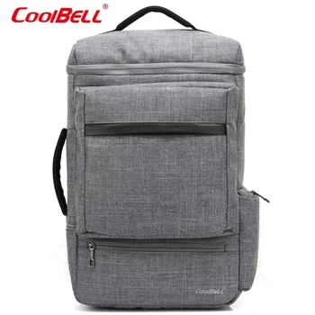 

Coolbell Multi-function Laptop Backpack Famous Designer Large Capacity 15-inch laptop Wear-resisting linen Men's Travel Bag Z634