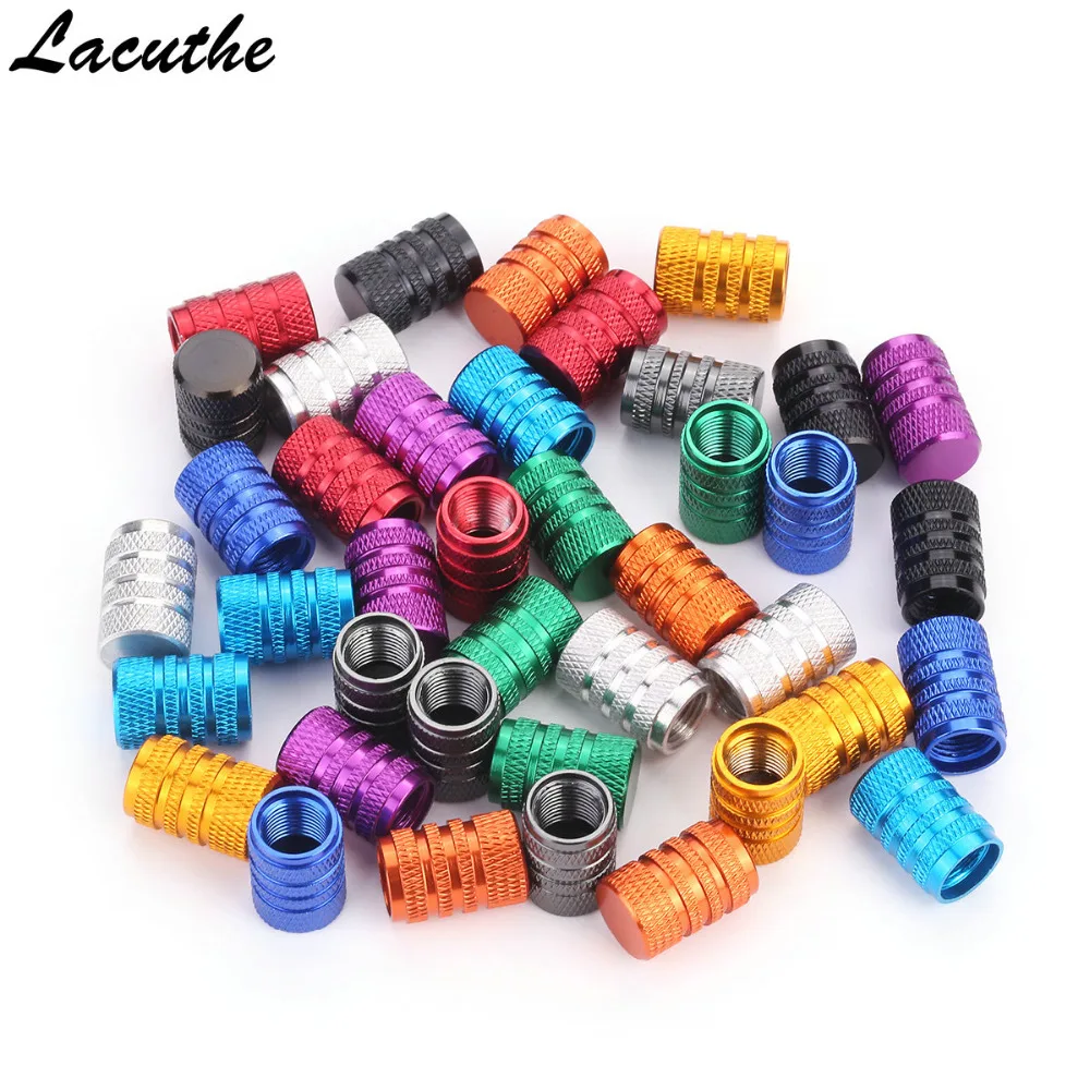 4 pc/lot Universal Aluminum Car Truck Bike Motorcycle Tyre Tire Valve Core Caps Wheel Stem Cap Dust Cover CT222 | Автомобили и