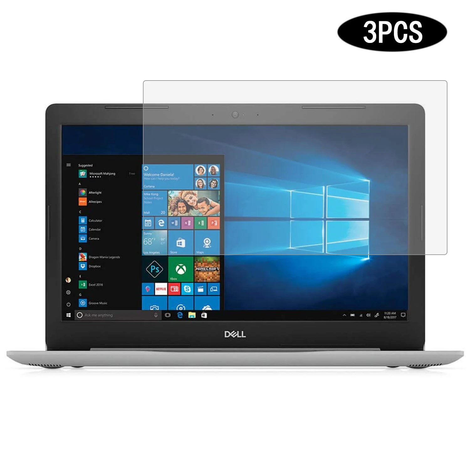 3pcs Universal Matte LCD Guard film Anti Glare Laptop Screen Protector