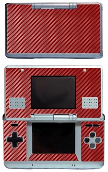 

Red Carbon Fiber Vinyl Skin Sticker Protector for Nintendo DS NDS Original (fat) skins Stickers