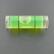 100 шт. 9,5*31 мм спиртовой уровень пузырьковый пластиковый мини-уровень измерительный прибор уровня круглый уровень пузырьков