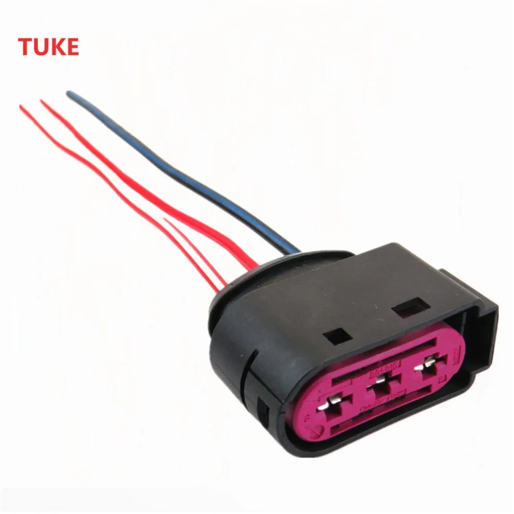 TUKE New Fuse Box Connector 3 Pin Plug Cable For VW Beetle Bora Jetta MK4 Golf MK4 A3 TT 1J0937773 1J0 937 773-in Fuses from Automobiles & Motorcycles on ...