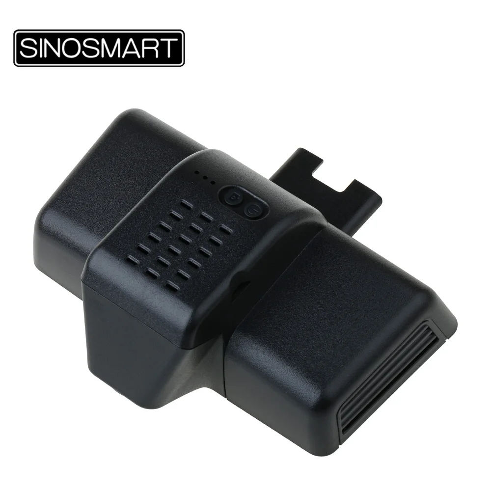 SINOSMART Novatek 96672 Wifi DVR камера для Mercedes Benz SUV G500/G35/G55 2019 управление через приложение SONY