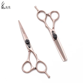 

50Pcs Wholesale M9015 5.5" 16cm 440C Mr Rabbit Hairdressing Scissors Thinning Scissors Cutting Shears Professional Hair Scissors