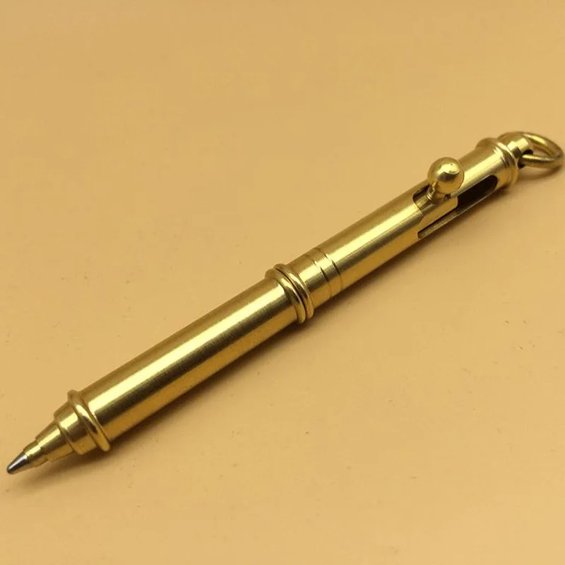 Aliexpress.com : Buy 1 pcs Handmade Mini Bolt Shaped Brass Pen , Solid ...