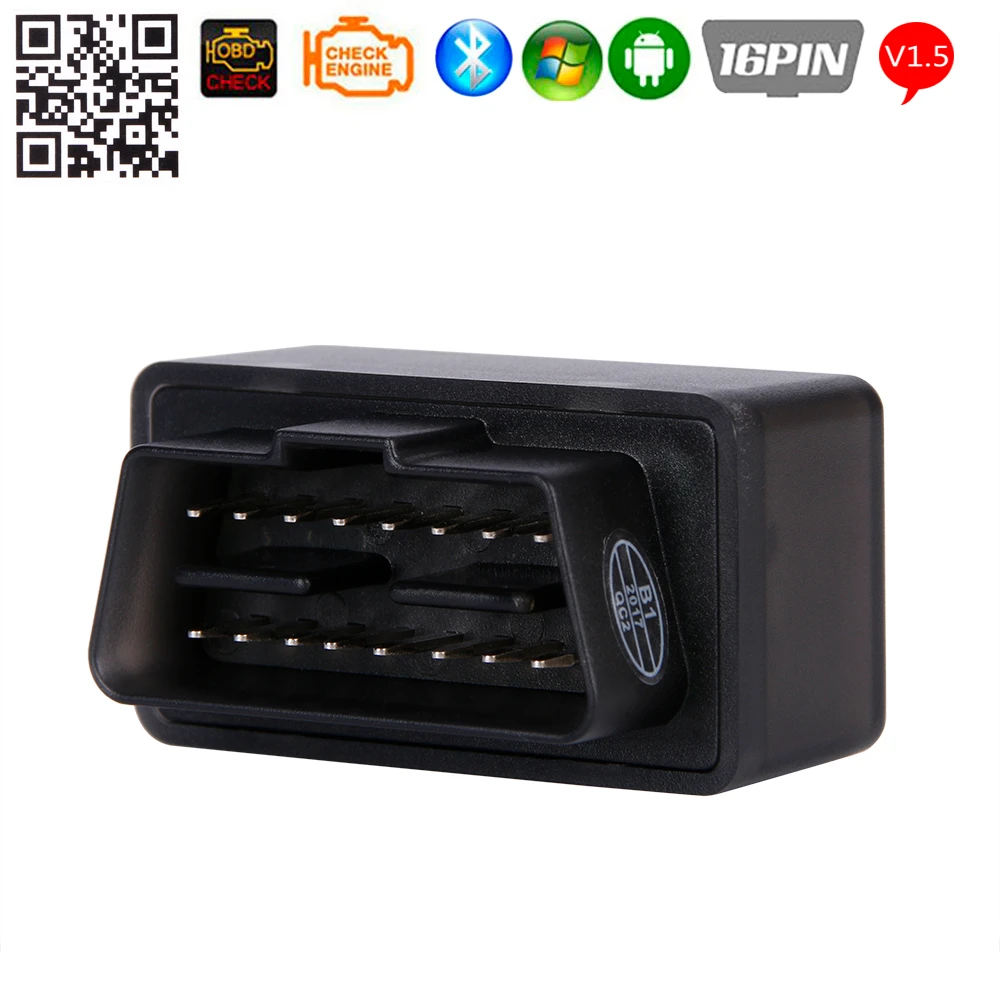 ELM327 Bluetooth 2 0 OBD2/OBDII Elm 327 V1.5 OBD автоматический диагностический сканер для адаптера