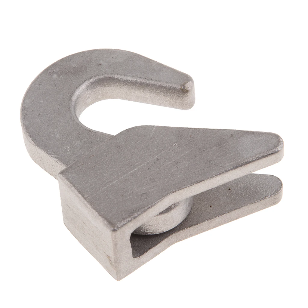1 Pcs 2.28 Inch Hanging Hook Stainless Steel Tow Crane Lift Lifting Rigging Cargo Hook For UTV/ATV Winch Hoist Sling Winch Etc