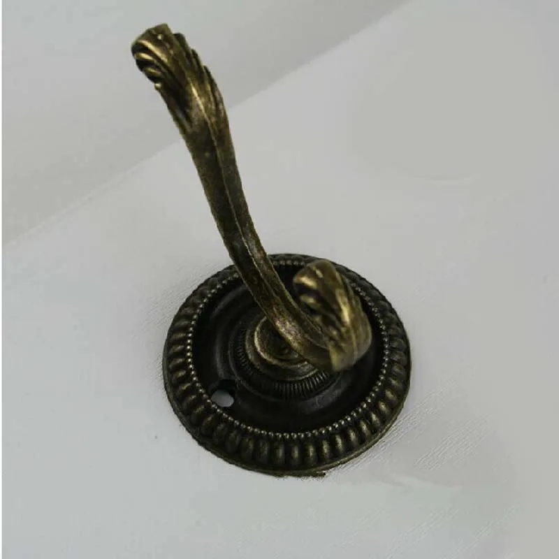wall single clothes bag cap hooks bathroom kitchen dressing room bed room door back wall antique hook