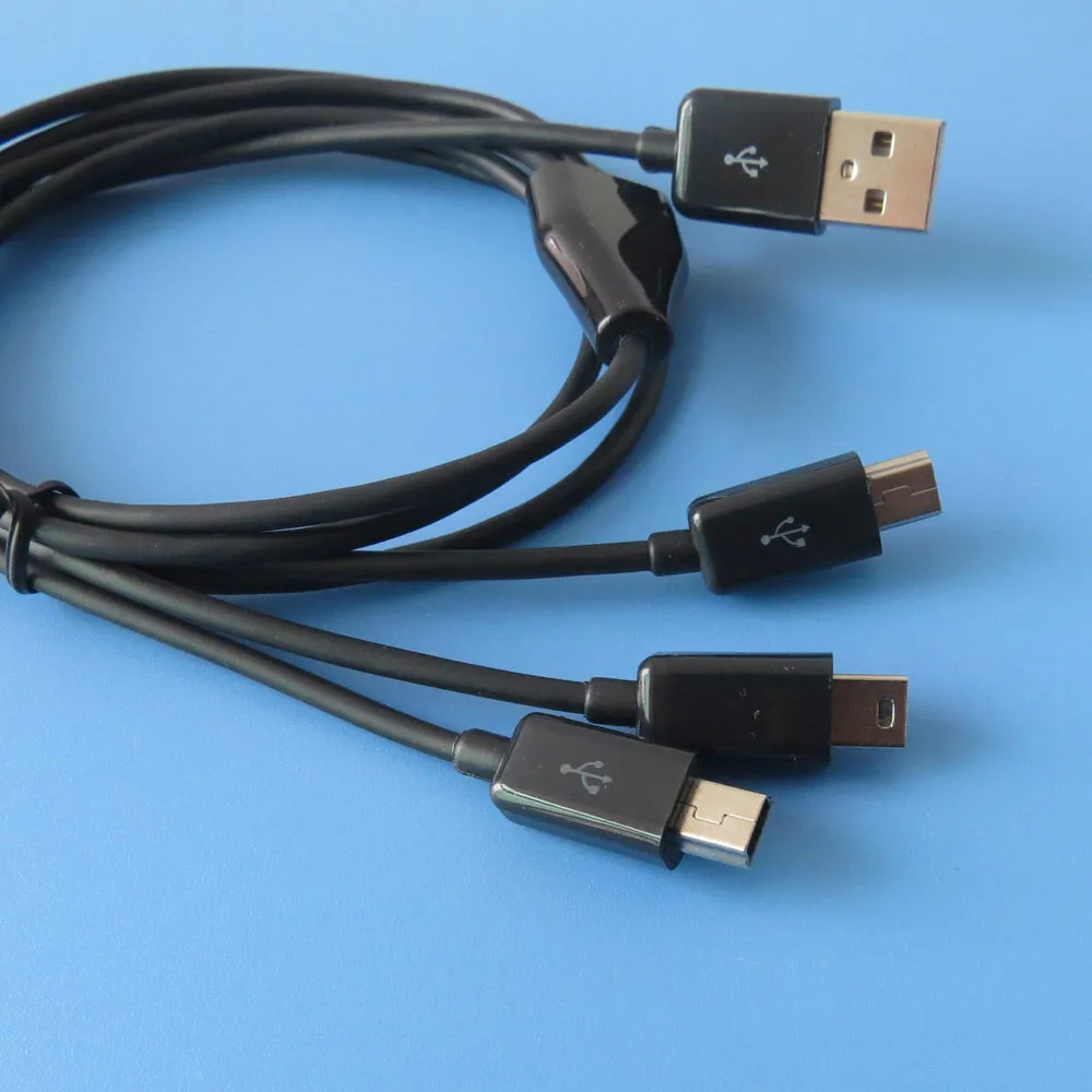 3 в 1 Мини usb кабель для зарядки данных 1 метр