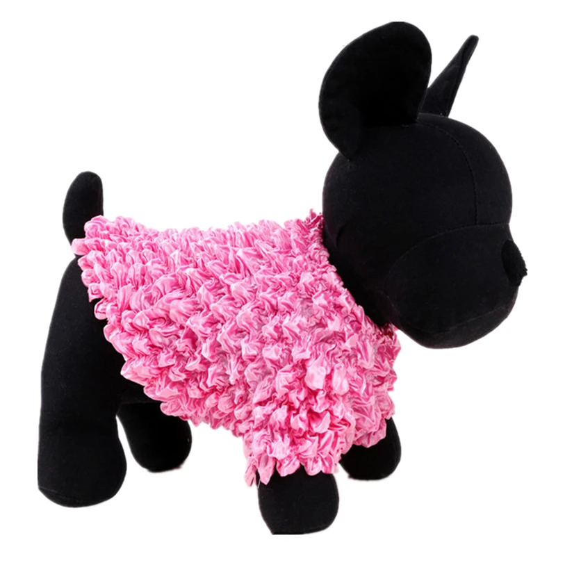 

Free Size Magic Elastic Spring/Summer Colorful Jersey T-Shirt Pet Clothes For Dogs Cats Puppy Dog Clothes Wholesale 40JA16