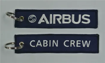 

Airbus logo Cabin Crew Aviation Key Chains Fabric Keychain