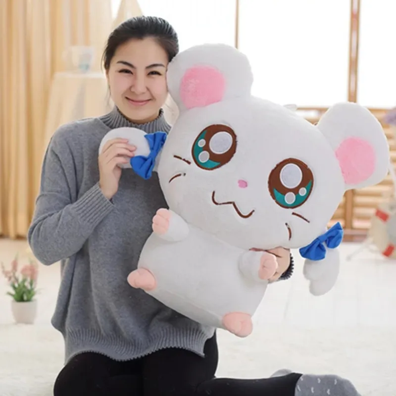 40 см Kawaii большие глаза Плюшевые Hamtaro игрушечный хомяк чучела кукла-Хомяк игрушки для детей, подарки на день рождения
