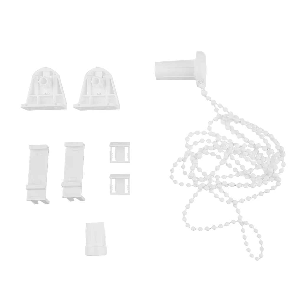 High Quality Plastic Roller Blind Accessories with 33.46' Long Bead Chain Home Decor Curtain Decorative Accessories 17mm Tube