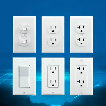 

15A/20A 110V-250V United States 1 2 gang UL authentication USA standard socket North America Power supply socket Wall switch