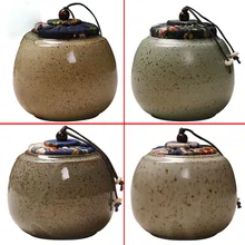 4 различных стилей 6x8,5 см Яо район пенжьианг, Чай Caddy мини Яо район пенжьианг, фарфор пуэр чай улун Керамика емкость для чая инструменты