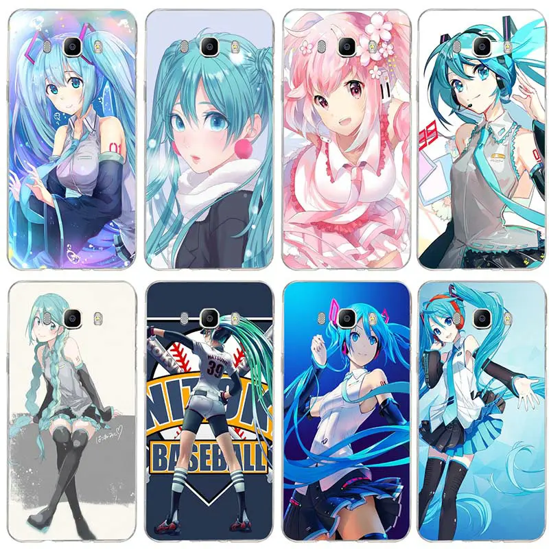 

Hatsune Miku Soft Silicone Cover TPU Mobile Phone Case for Samsung Galaxy A3 A5 A7 J1 J2 J3 J4 J6 J5 J7 J8 2016 2017 2018 Shell