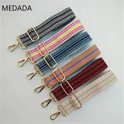 Fashion bag shoulder strap inclined span single shoulder lady bag strap replacement belt collision color adjustable long stra Fashion bag shoulder strap inclined span single shoulder lady bag strap replacement belt collision color adjustable long stra