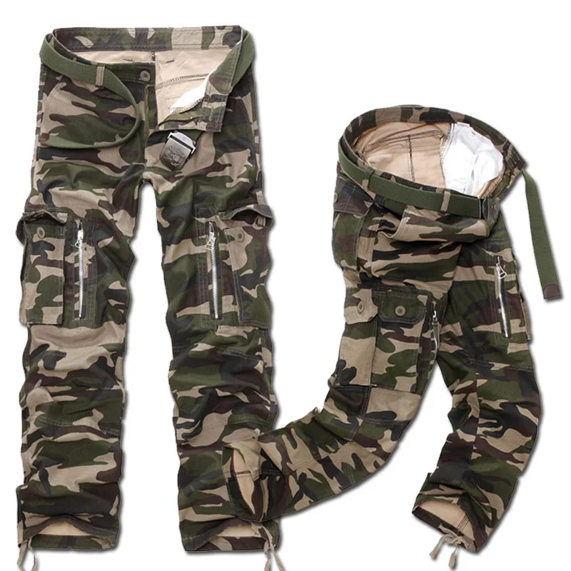  Plus size 40-28 2019 man Camouflage autumn spring military pants for men fashion army city tactical